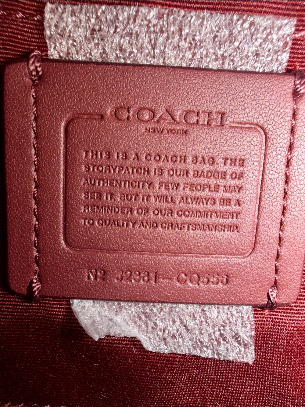 Coach Lavender Purple Sequin Mini Shoulder Bag - Picture 9 of 9